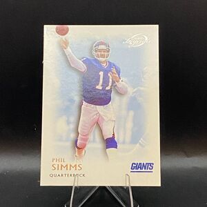 2011 Topps Gridiron Legends - Phil Simms #23Blue Parallel